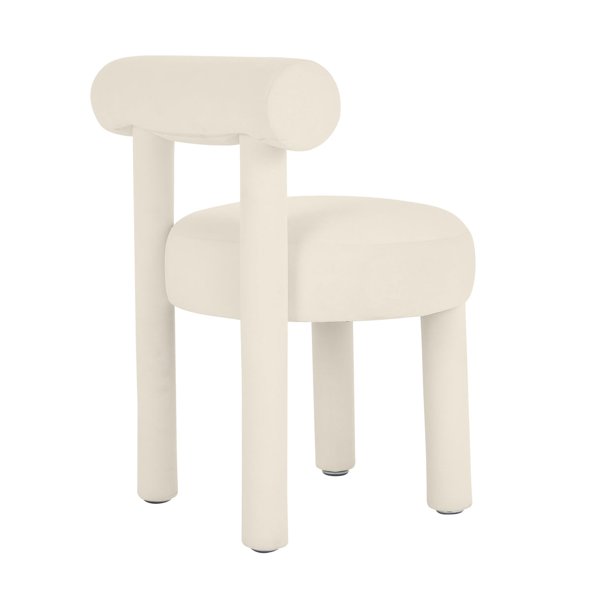 Carmel Cream Velvet Dining Chair