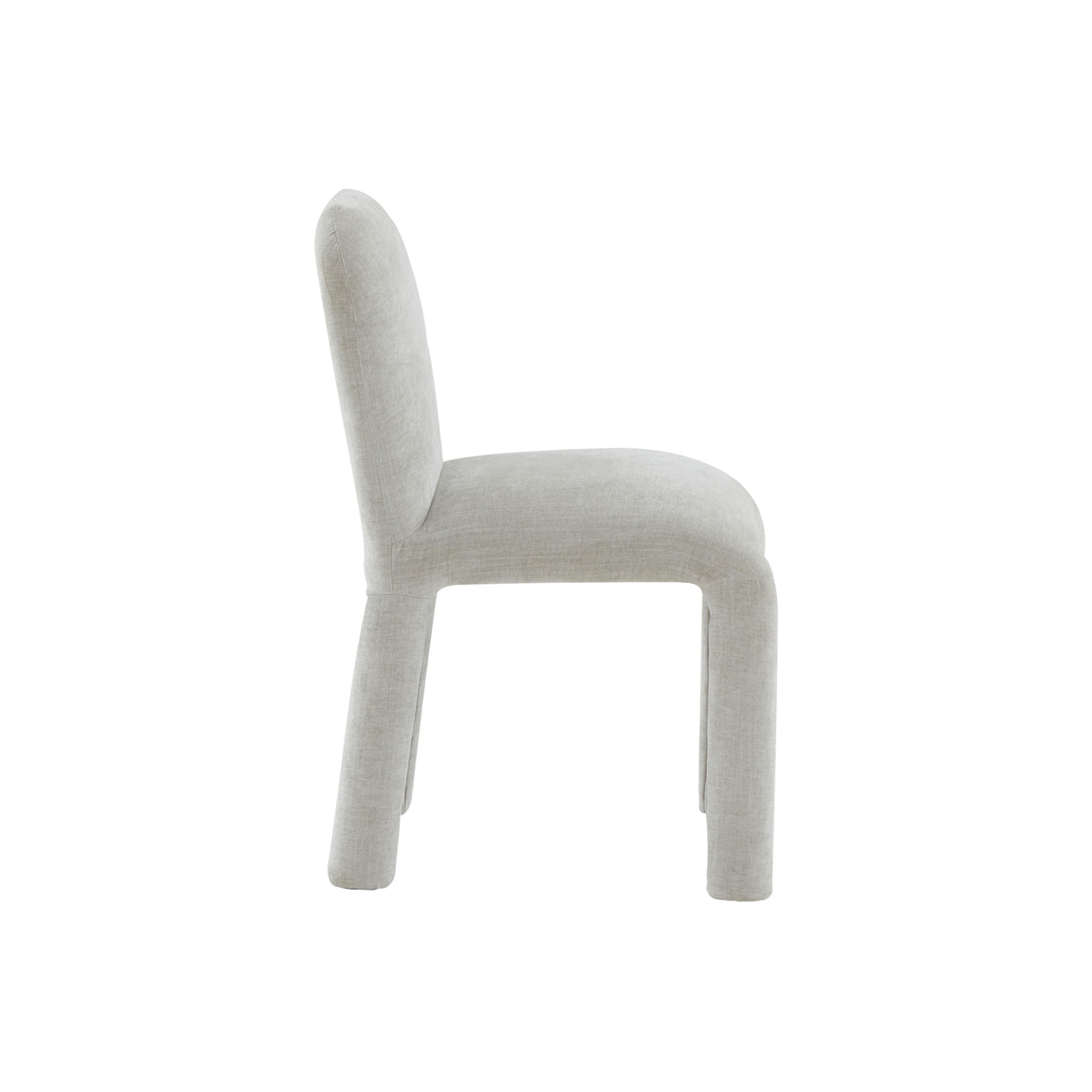 Georgia Light Grey Performance Chenille Dining Chair