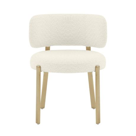 Margaret Cream Performance Boucle Dining Chair