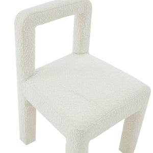 Hazel Cream Boucle Dining Chair