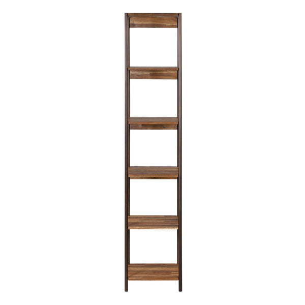 Bushwick Wooden Narrow Bookcase