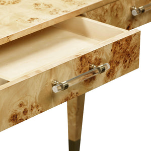 Brandyss Natural Burl Work Desk