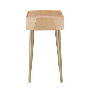 Sadie Natural Maple Vanity Desk