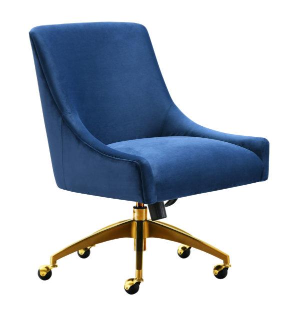 Beatrix Navy Office Swivel Chair