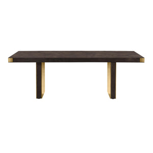 Selena Chocolate Brown Ash Dining Table