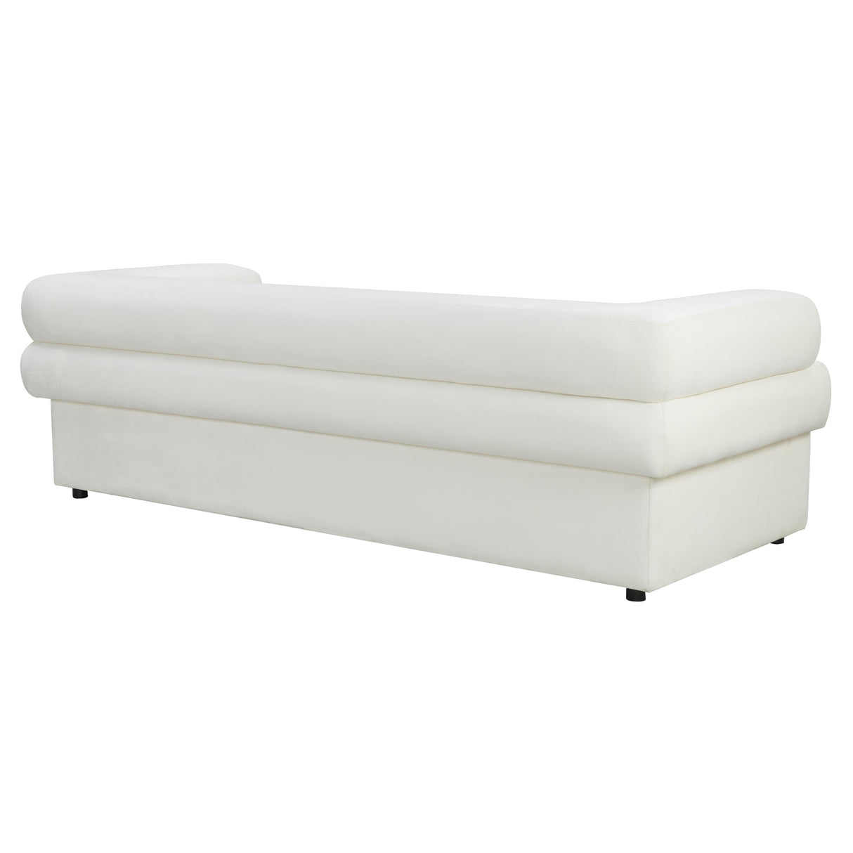 Elsa Cream Velvet Sofa