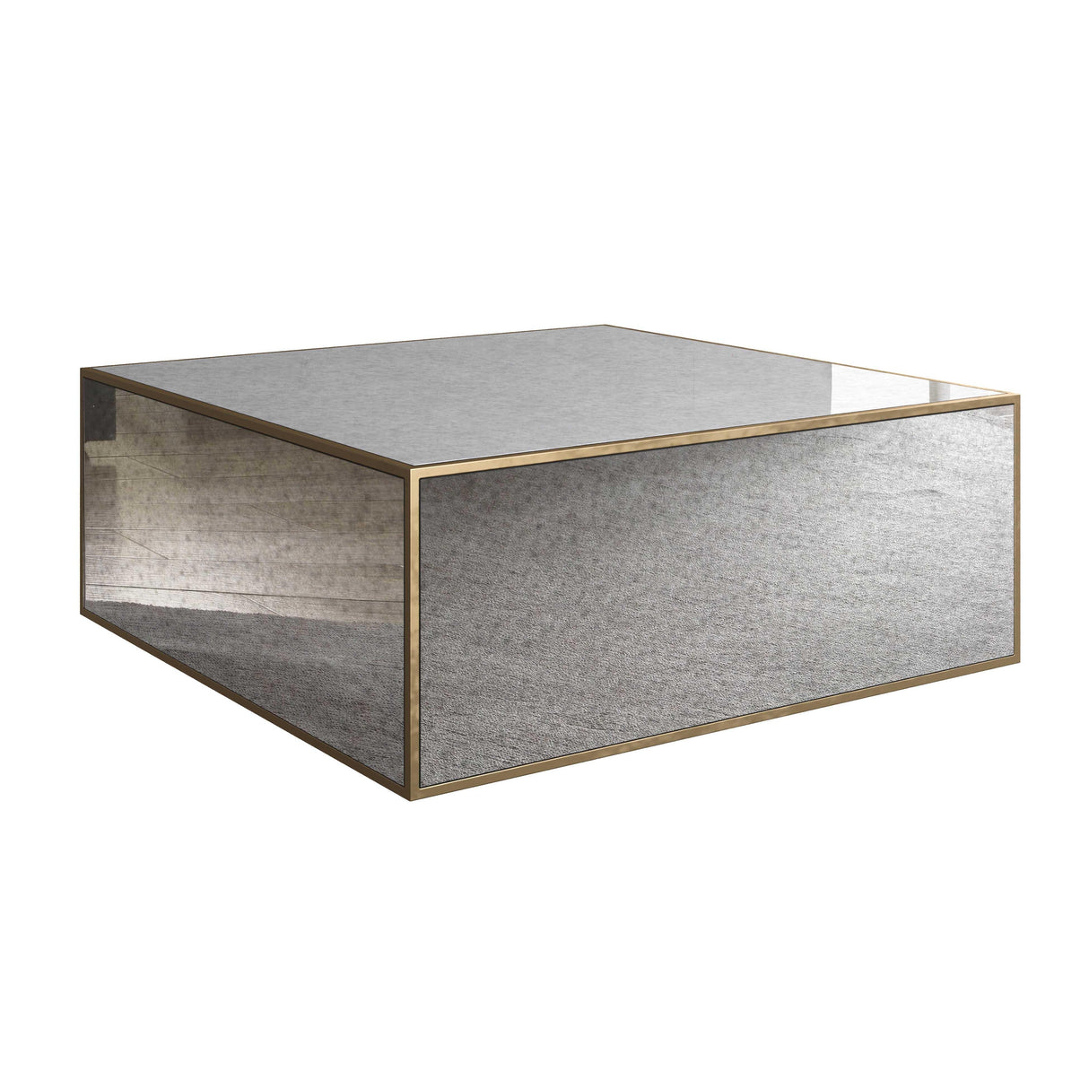 Lana Mirrored Large Coffee Table