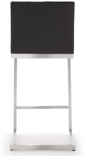 Parma Grey Steel Counter Stool