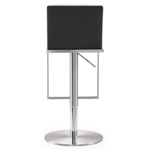 Amalfi Grey Stainless Steel Adjustable Barstool