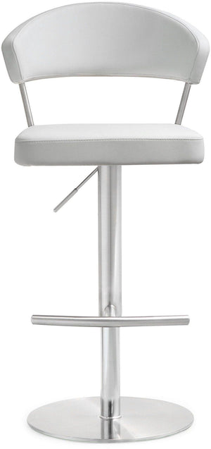 Cosmo White Steel Barstool