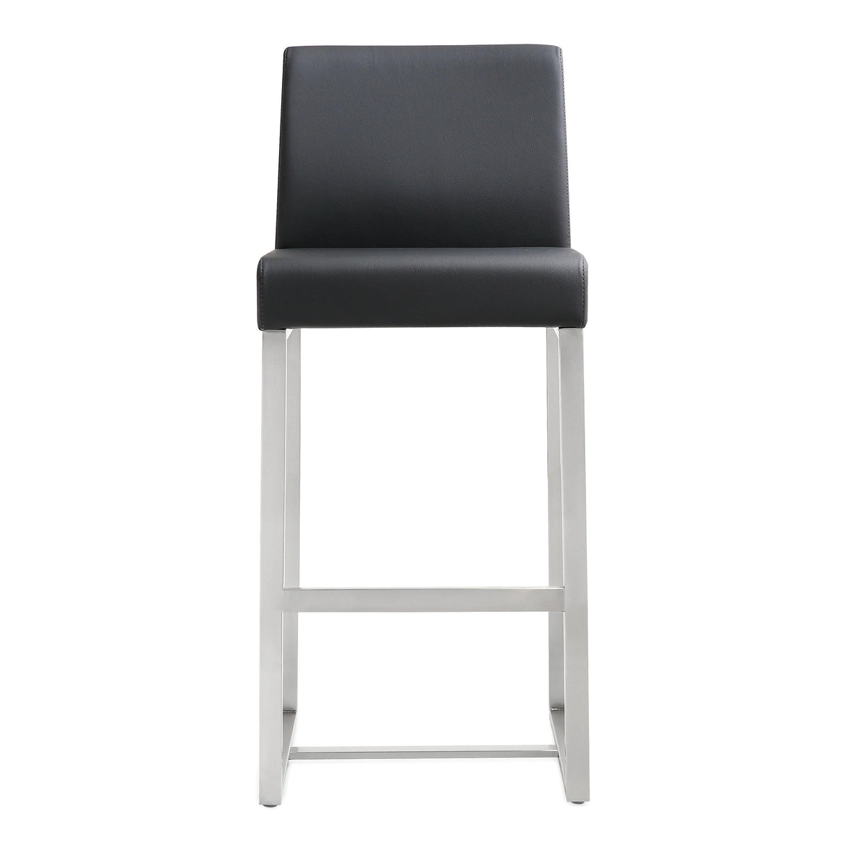 Denmark Black Steel Counter Stool