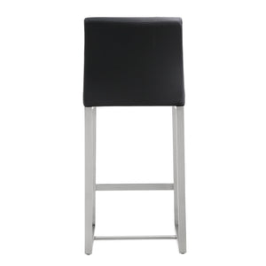 Denmark Black Steel Counter Stool