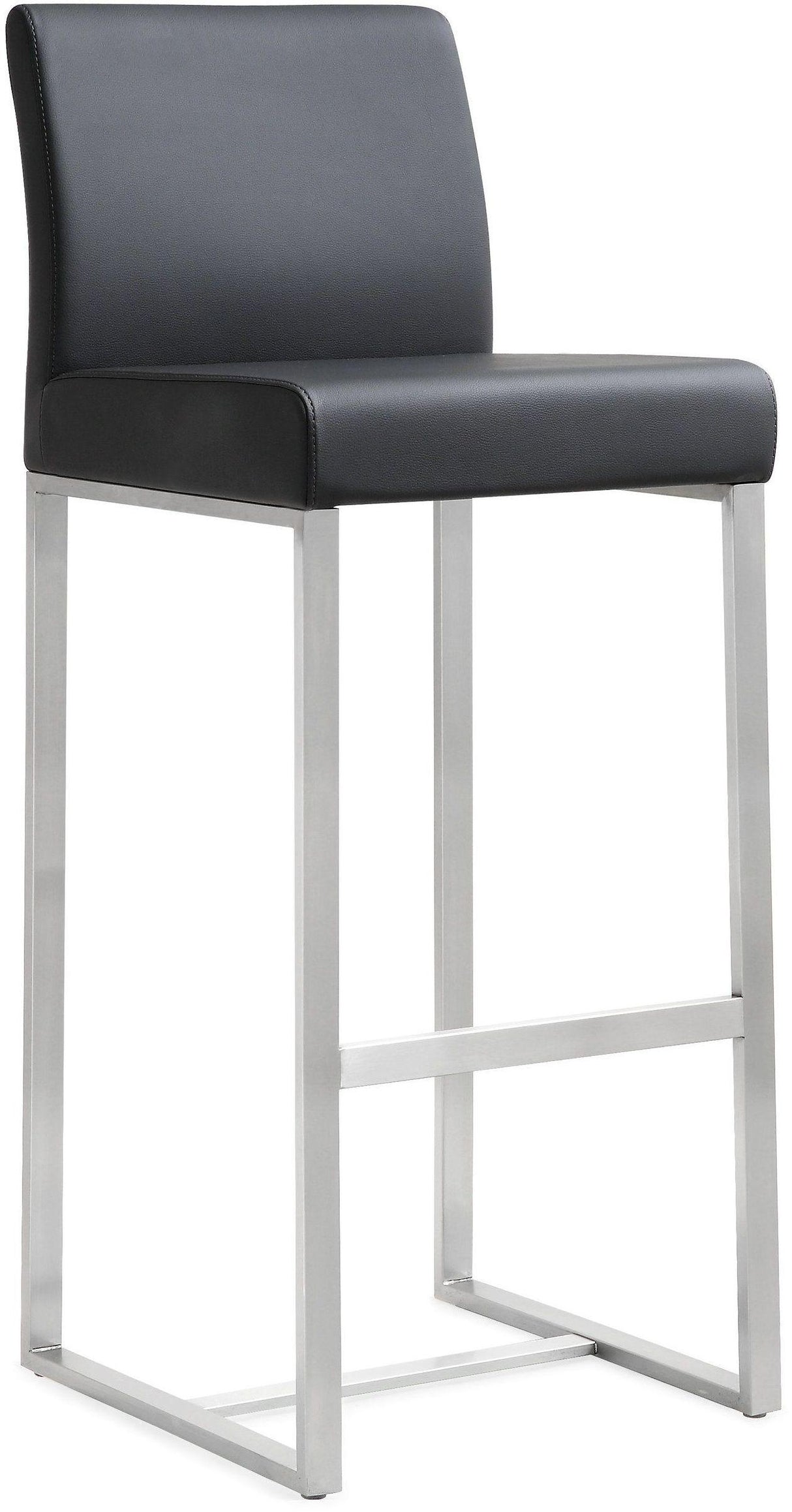 Denmark Black Steel Barstool