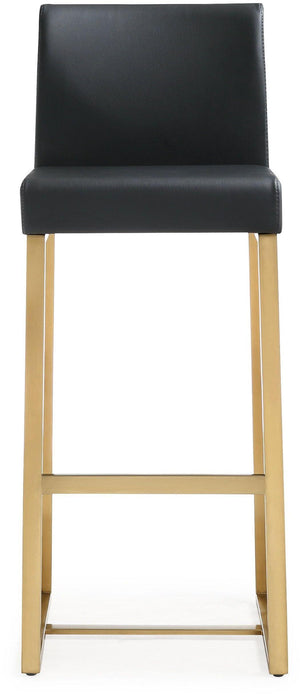 Denmark Black Gold Steel Barstool