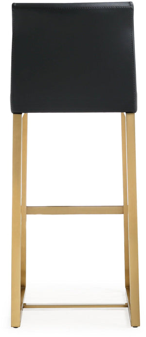 Denmark Black Gold Steel Barstool