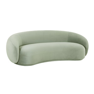 Kendall Moss Green Velvet Sofa