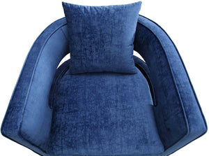 Kennedy Navy Swivel Chair