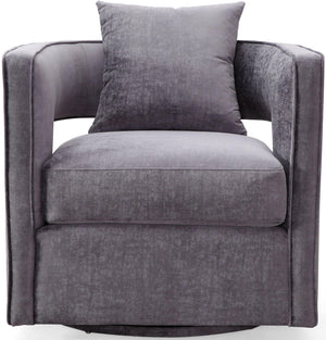 Kennedy Grey Swivel Chair