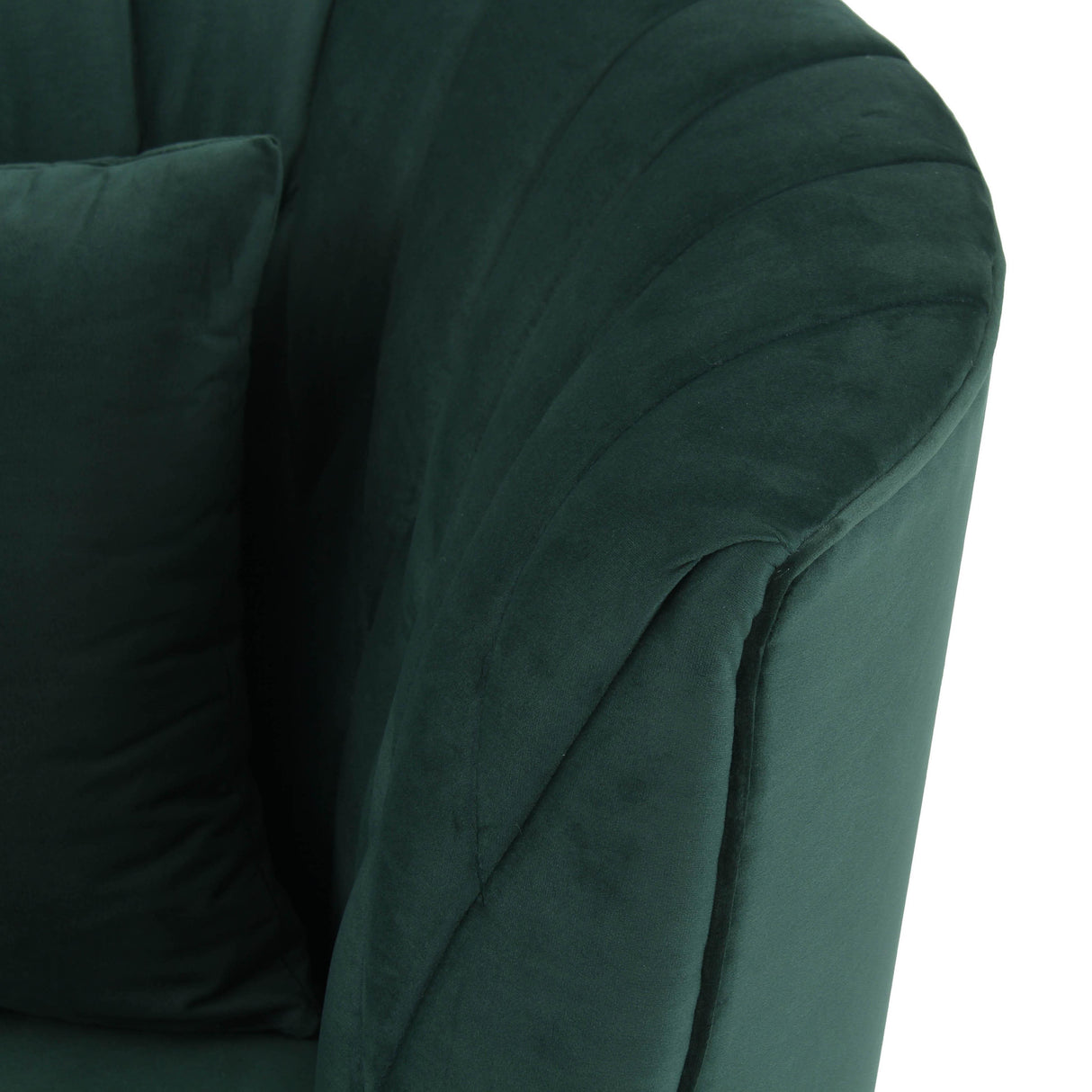 Eva Forest Green Velvet Sofa