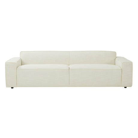 Olafur Cream Linen Sofa