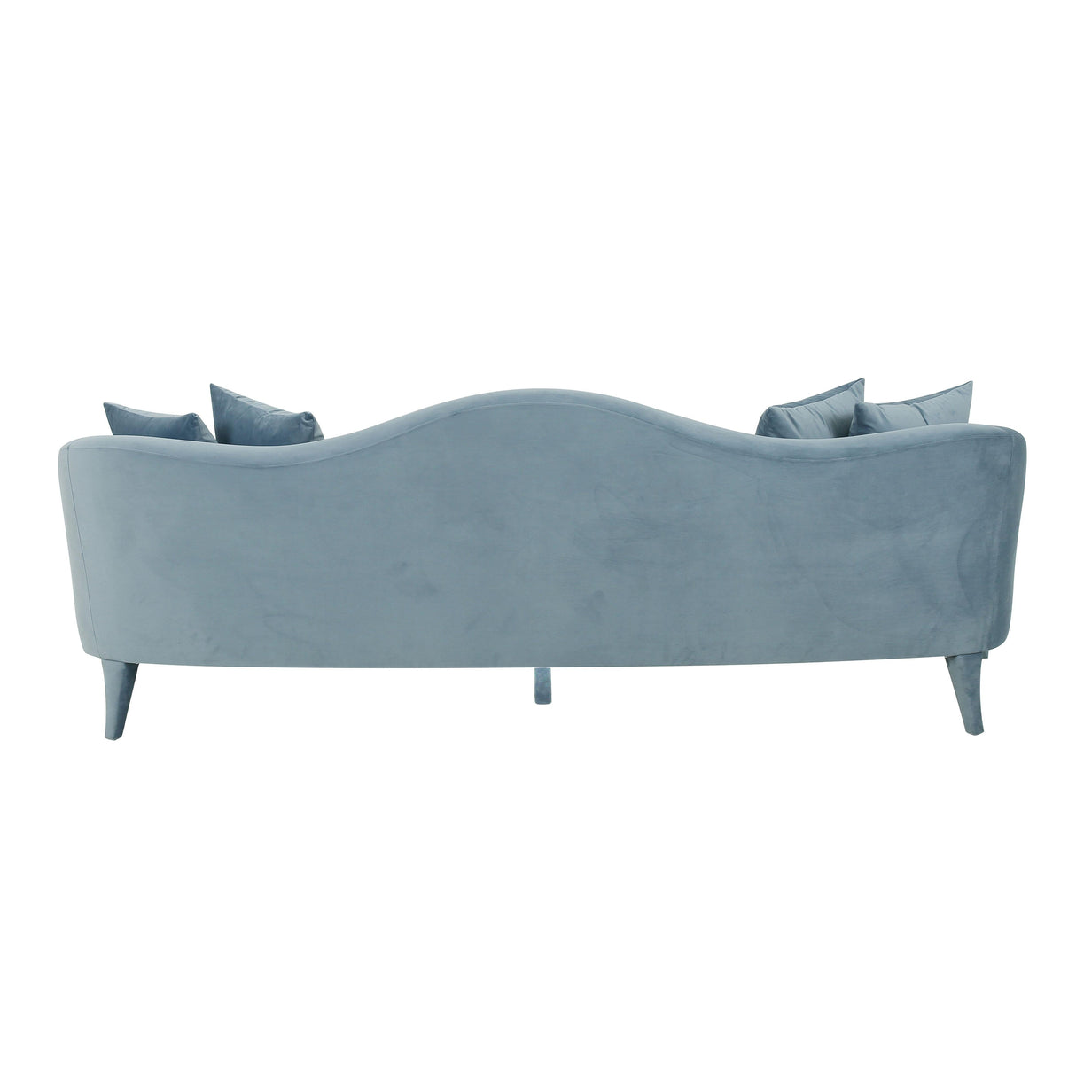 Naya Sea Blue Velvet Sofa