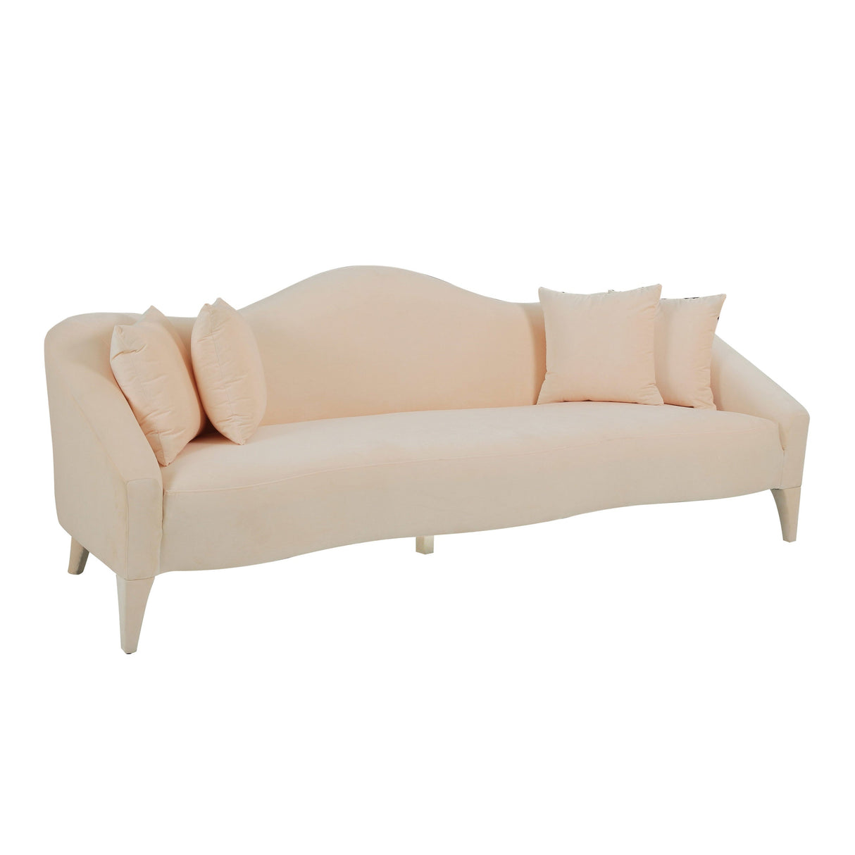 Naya Peche Velvet Sofa