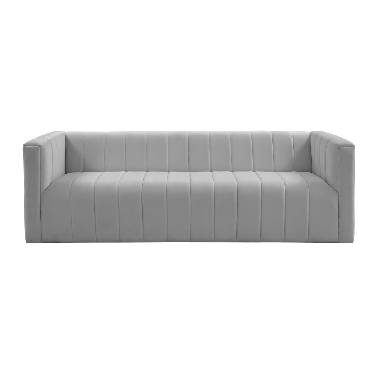 Norah Cognac Velvet Sofa