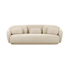 Misty Cream Boucle Sofa Set