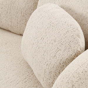 Misty Cream Boucle Sofa