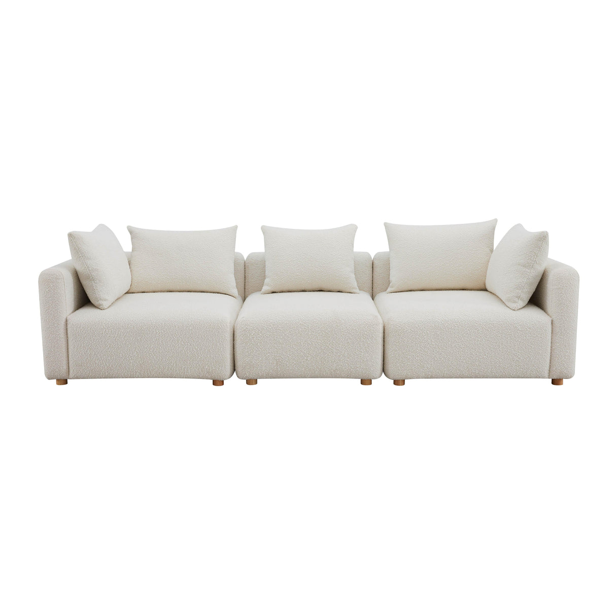 Hangover Cream Boucle Sofa