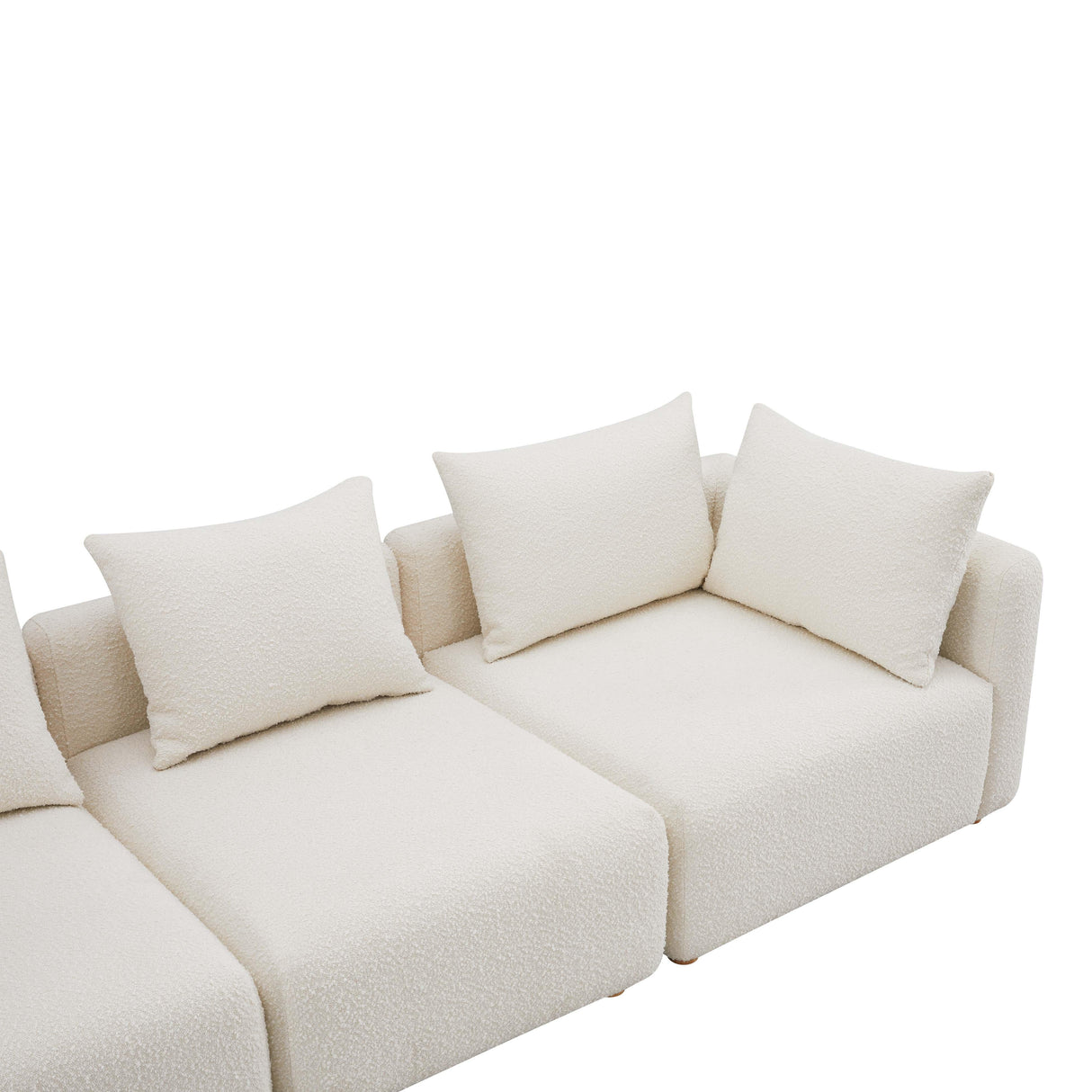 Hangover Cream Boucle Sofa