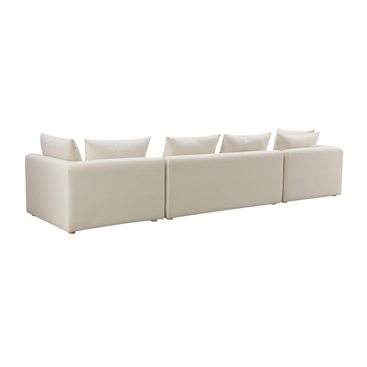 Hangover Cream Performance Linen 145" Long Sofa