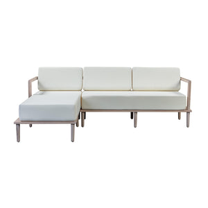 Emerson Cream Outdoor Sectional - LAF