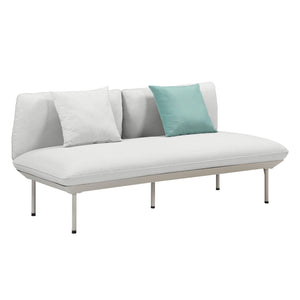 Katti Light Grey Outdoor Loveseat