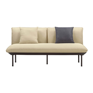 Katti Beige Outdoor Loveseat