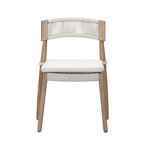 Gata Cream Outdoor Dining Chair