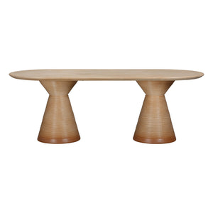 Fassa Terracotta Oval Indoor / Outdoor Dining Table