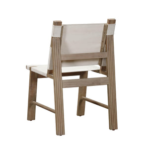 Cassie Cream Outdoor Dining Chair