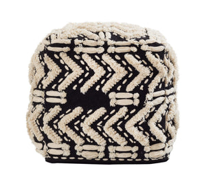 Mariel Cotton Pouf