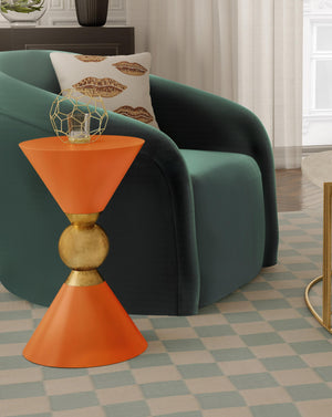 Balhi Orange Side Table