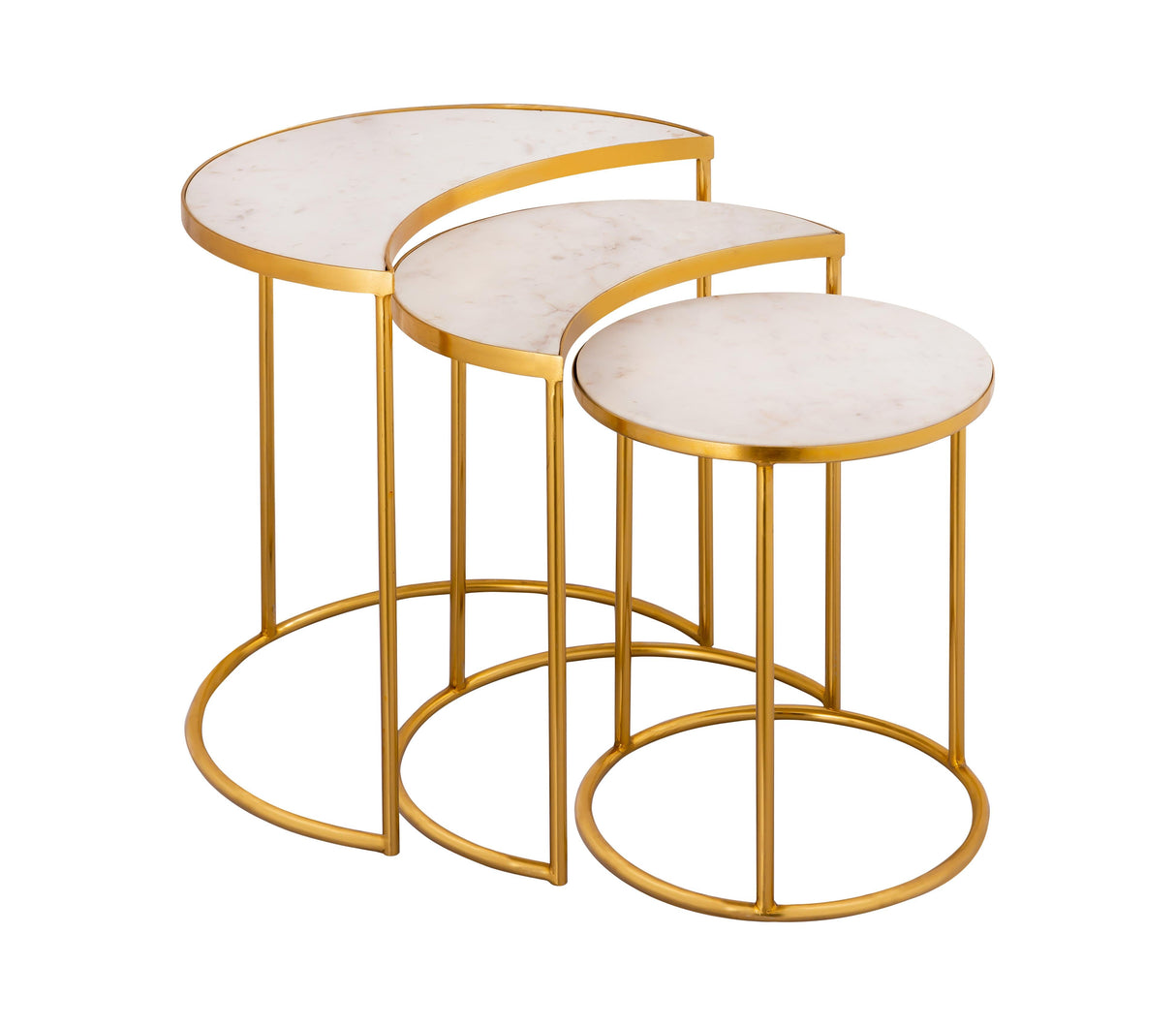 Crescent Nesting Tables