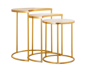 Crescent Nesting Tables