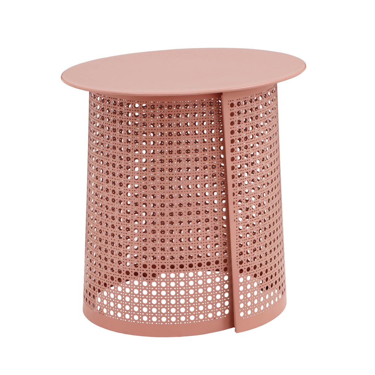 Pesky Coral Pink Side Table