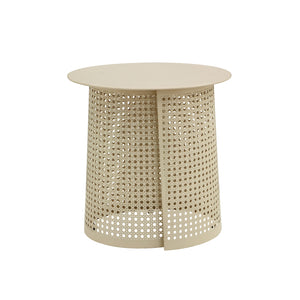 Pesky Eggnog Cream Side Table