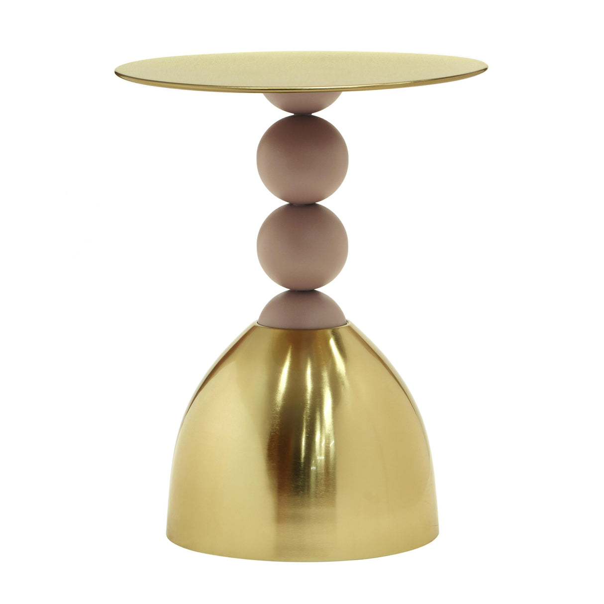 Daleyza Gold Side Table