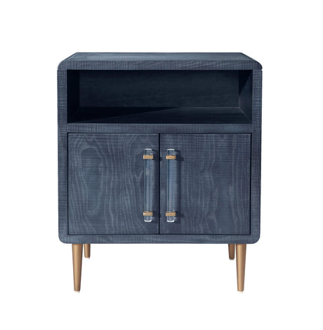 Marco Lacquer Indigo Side Table