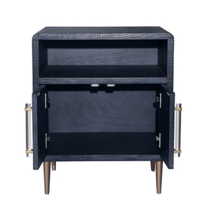 Marco Lacquer Indigo Side Table