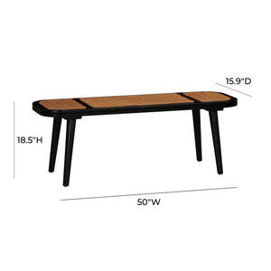 Emilia Cane Bench