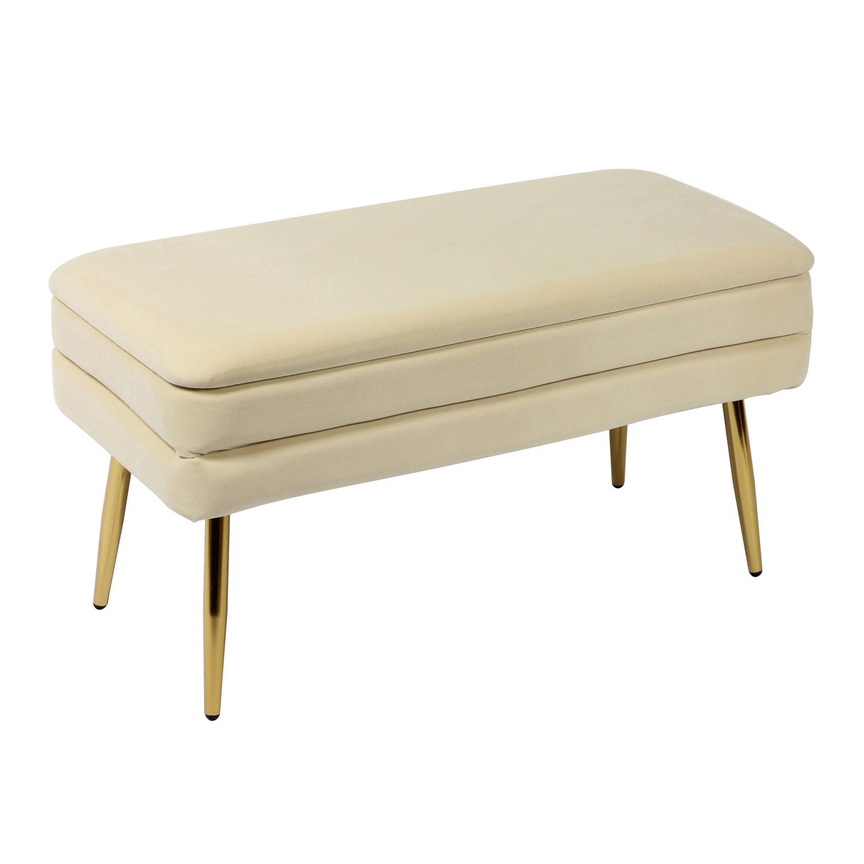 Ziva Cream Storage Bench