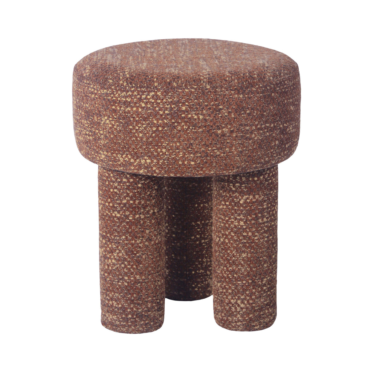 Claire Sedona Brown Knubby Stool